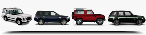 Range Rover, Discovery, Defender, Freelander